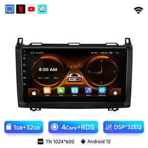 Android 13 Car Radio with Wireless CarPlay and DVD — Car Infotainment System, JIUYIN
