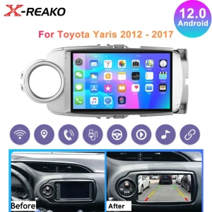 Android Car Multimedia Player with CarPlay and GPS — Car Infotainment System, Reakosound
