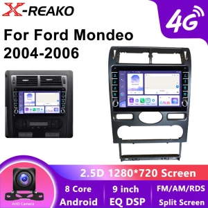 Android Car Radio with CarPlay and GPS Navigation — Car Infotainment System, X-REAKO