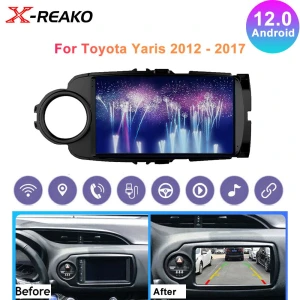Android Car Stereo with CarPlay and GPS — Car Infotainment System, Reakosound