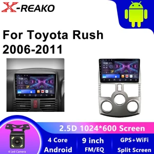 Car Multimedia Navigation Stereo Head Unit with Wireless CarPlay — Car Infotainment System, X-REAKO