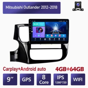 Car Multimedia Player with Android Auto and CarPlay — Car Infotainment System, SuperM