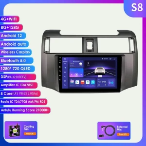Car Multimedia Player with GPS and CarPlay — Car Infotainment System, Hizpo