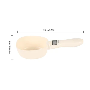 Digital Spoon Scale with LED Display and Detachable Measuring Cup — Kitchen Gadgets, Leaf Ladle