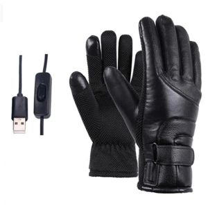 Outdoor Heated Gloves with USB Electric Heating and Touch Screen Compatibility — Heated Gloves, Good Household Items