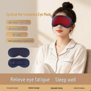 Portable Smart Heated Eye Massager Mask — Massage Gun, Global Beauty