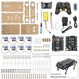 Quadruped Bionic Robot Dog Programming & Remote Control Kit — Robot Pet, Voyex