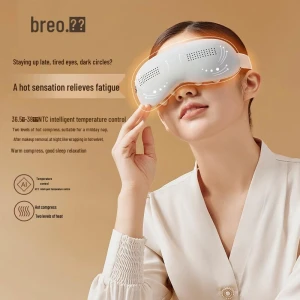 Smart Eye Massager with Hot and Cold Therapy — Massage Gun, Breo