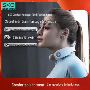 Smart Neck Massager with Heat — Massage Gun, SKG