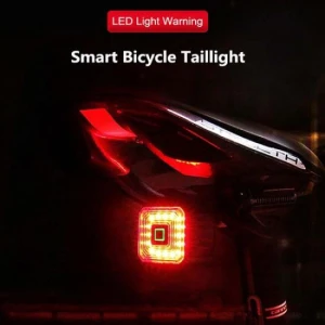 Bike Smart USB Rechargeable Taillight with Brake Sensing — Smart Bike Light, ENLEE