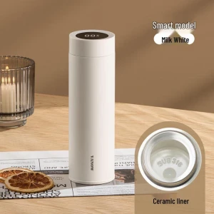 Ceramic Lined Smart Insulated Mug — Smart Water Bottle, Vanow