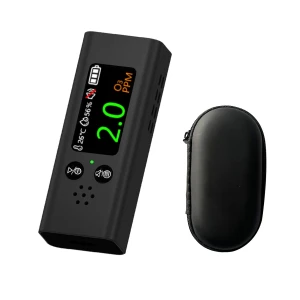 Portable O3 Gas, Temperature, and Humidity Tester — Air Quality Monitor, Bag In Love