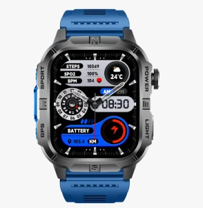 Smart Bracelet with GPS, Bluetooth Calling, Heart Rate Monitor, Durable Sports Watch — Fitness Tracker, Chose One