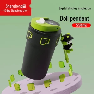 Smart Digital Display Thermos Bottle — Smart Water Bottle, Shangheng