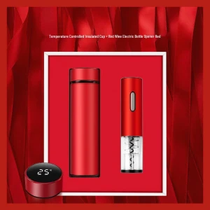 Smart Insulated Cup and Electric Bottle Opener Gift Set — Smart Water Bottle, Shuixi