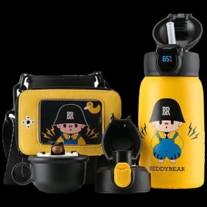 Smart Kids Insulated Water Bottle with Temperature Display — Smart Water Bottle, Beijuxiong