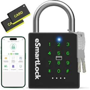 Smart Padlock with Key — Smart Lock, 2zSF