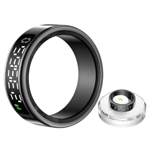 Smart Ring with Heart Rate, Blood Oxygen, Sleep Monitoring, and Display Screen — Smart Ring, GYROBALL