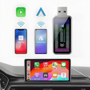 Wireless CarPlay and Android Auto Smart Dongle — Car Infotainment System, BMW