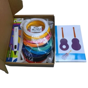 3D Printing Pen Set with Low-Temperature Technology, 10 Colors, PCL Filament, and Drawing Book — 3D Pen, Myriwell