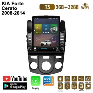 9.7-inch Vertical Screen Car Multimedia Player — Car Infotainment System, BAODANDP