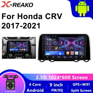 9-inch Car Stereo with Android, GPS Navigation, and CarPlay — Car Infotainment System, Reakosound
