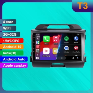 Android GPS Navigation with Carplay and HD Reverse Camera — Car Infotainment System, GearUp AutoMoto
