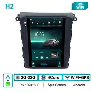 Android Navigation and HD CarPlay System with Rear View Camera — Car Infotainment System, GearUp AutoMoto