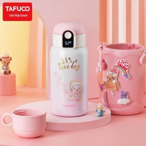 Children's Thermos Bottle with Smart Temperature Display — Smart Water Bottle, TAFUCO