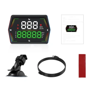 Digital Speedometer Head-Up Display with GPS and Smart Alarm — Heads Up Display