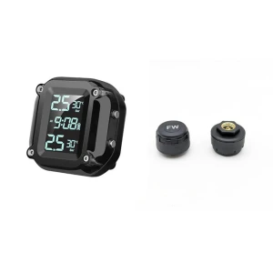 Digital Tire Pressure Monitoring System with LCD Display and Sensors — TPMS