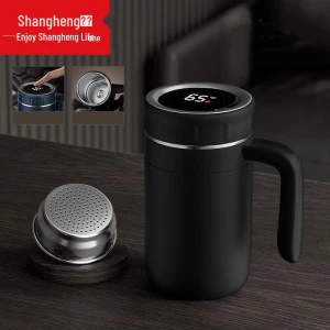 Smart Temperature Display Tea Infuser Thermos — Smart Water Bottle, Shangheng