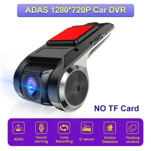 USB DVR Camera for Car DVD Player Android Dash Cam Full HD Navigation Head Unit Car Audio Voice Alarm — Dash Cam, Develuck