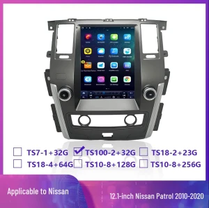 Vertical Screen Car Navigation System — Car Infotainment System, GearUp AutoMoto