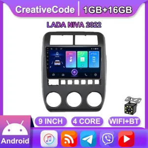 Wireless 9-inch Android Car Stereo — Car Infotainment System, CreativeCode