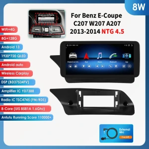 10.25-inch Car Radio with CarPlay Auto Support — Car Infotainment System, Hizpo
