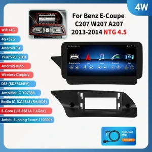10.25-inch Car Radio with Carplay Auto Support — Car Infotainment System, Hizpo