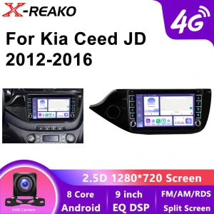 Android 13 Car Radio with Wireless CarPlay and 4G — Car Infotainment System, Reakosound