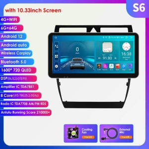 Car Stereo with Carplay and Android Auto — Car Infotainment System, Hizpo