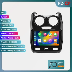 Intelligent 2Din Android Car Radio — Car Infotainment System, OSSURET