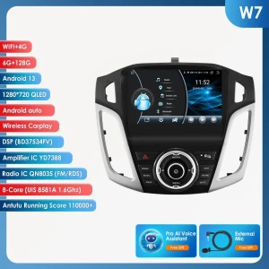 Intelligent Screen 2din Android Car Multimedia Video Player — Car Infotainment System, OSSURET