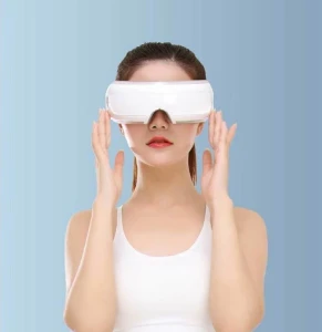 Smart Eye Massager with Heat and Voice Control — Massage Gun, Hezheng