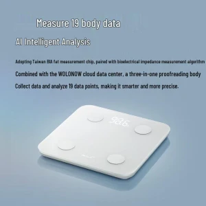 Smart Rechargeable Body Fat Scale — Smart Scale, WOLONOW