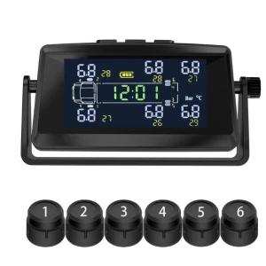 Tire Pressure Monitoring System with 6 Sensors — TPMS, Scorpio