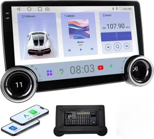 10.1 Inch Car Stereo with Wireless CarPlay and Android Auto — Car Infotainment System, Haudio