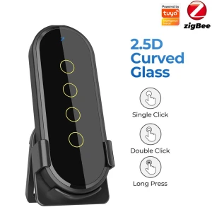 4 Gang Wireless Touch Light Switch with 12 Scenes App Control — Smart Switch, Good Household Items