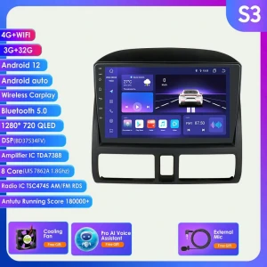 4G 2 Din Android 12 Car Radio — Car Infotainment System, Hizpo