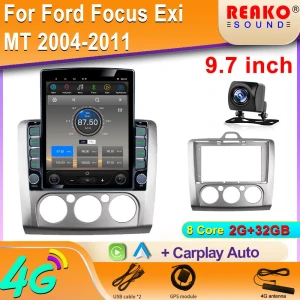 9.7-inch Vertical Screen Car Radio — Car Infotainment System, Tesla