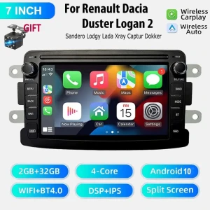 Android Car Stereo with GPS and Wireless CarPlay — Car Infotainment System, icreative