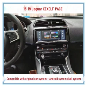 Central Console Display with Panoramic Rear View 360° — Smartphones, Jaguar